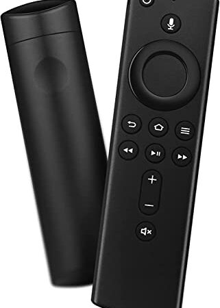 Sprachfernbedienung Ersatzfernbedienung Kompatibel mit 2nd Gen Fire TV Stick, 2nd Gen Fire TV Cube, 1st Gen Fire TV Cube, Fire TV Stick 4K, Fire TV Stick Lite, 3rd Gen Fire TV