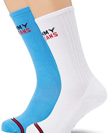 Tommy Hilfiger unisex-adult Vintage Cut Kneehigh, blue, 43-46 (2er Pack)