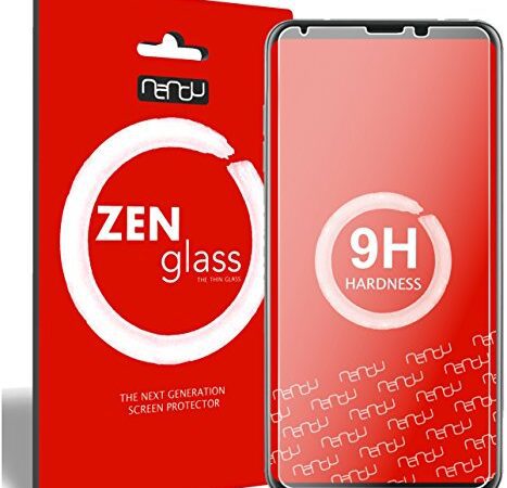 ZenGlass Flexible Glas-Folie kompatibel mit LG V30 Plus Schutzfolie I Display-Schutzfolie 9H I (Kleiner Als Das Gewölbte Display)