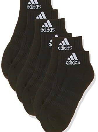 adidas Unisex cush anker 3pp Socken, Schwarz, 43-45 EU