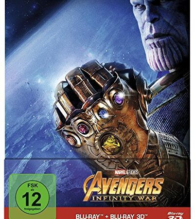 Avengers: Infinity War Steelbook - 3D + 2D [3D Blu-ray] [Limited Edition]