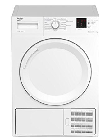 Beko DS7512PA Wärmepumpentrockner, 7 kg, A+++(10% sparsamer als A++), Elektronische Feuchtemessung, Kombinierter Filtermechanismus, Weiß