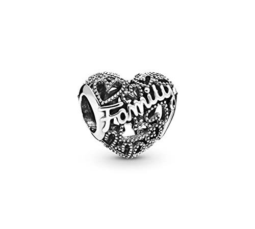 Charm Pandora 798571C00 Plata Mujer Corazón Familiar