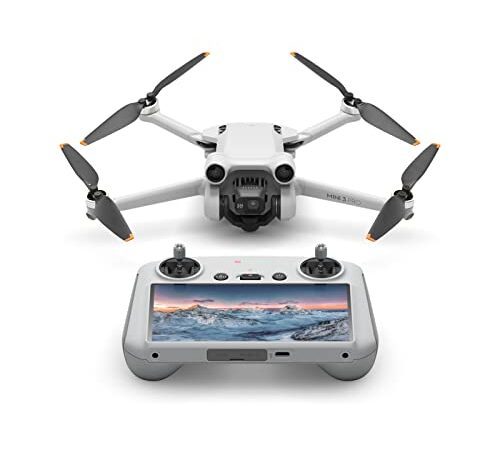 DJI Mini 3 Pro mit DJI Smart Control – Leichte und faltbare Kameradrohne mit 4K/60fps Videos, 48 MP Fotos, 34 Minuten Flugzeit, Hindernisvermeidung in 3 Richtungen