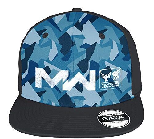 Gaya Entertainment of Duty: Modern Warfare Snapback-Blue Logo, Blau, One Size, GE3938