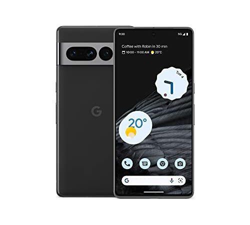 Google Pixel 7 Pro – Entsperrtes Android-Smartphone mit Tele- und Weitwinkelobjektiv – 128GB - Obsidian