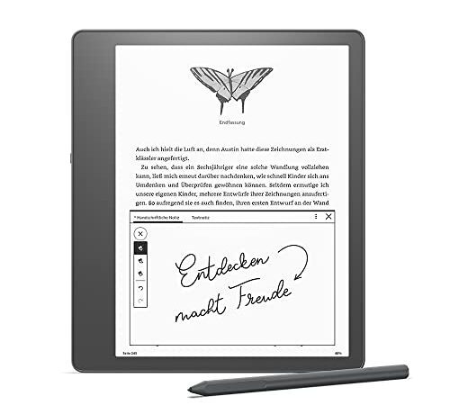 Kindle Scribe, der erste Kindle mit Schreibfunktion, mit 10,2-Zoll-Paperwhite-Display mit 300 ppi, mit Premium-Eingabestift | 32 GB