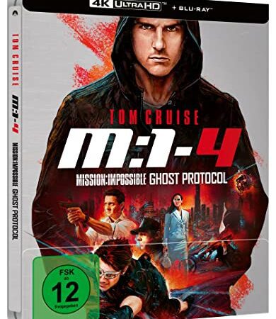 Mission: Impossible 4 - Phantom Protokoll - Limited Steelbook 4K Ultra HD und Blu-ray 2D