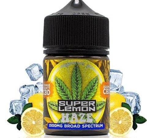 ORANGE COUNTY FLÜSSIGES CBD SUPER LEMON HAZE 1500MG | KEIN NIKOTIN