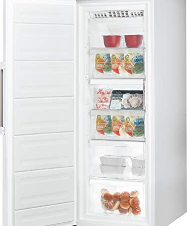 Privileg PFVN 266 W NoFrost Gefrierschrank/ 223 L Nutzinhalt/ nie mehr Abtauen dank NoFrost/Maxi-Box/Supergefrierfunktion/EasyOpen Ventil, Weiß