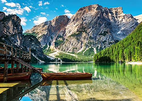 Ravensburger Puzzle 1000 Teile - Pragser Wildsee, Dolomiten, Südtirol - Puzzle für Erwachsene und Kinder ab 14 Jahren, Puzzle mit Landschafts-Motiv, [Exklusiv bei Amazon]