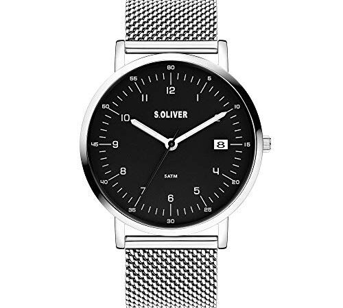 s.Oliver Herren Analog Quarz Uhr