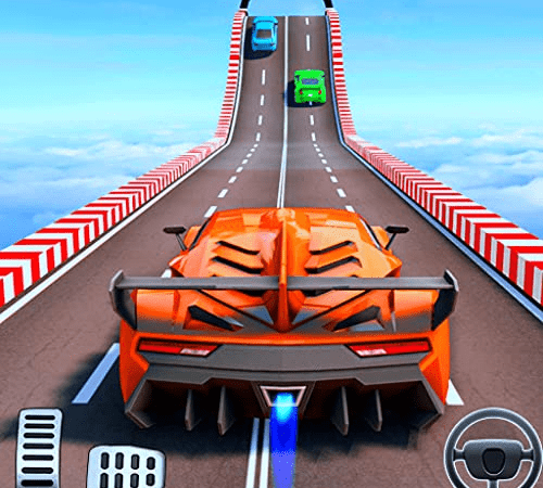 Unmögliche Mega Ramp Extreme Auto Stunts: Master Car Racing Game 2019