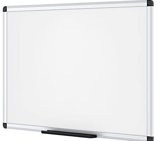 VIZ-PRO Whiteboard - mit Alurahmen, magnetisch - 90 x 60 cm