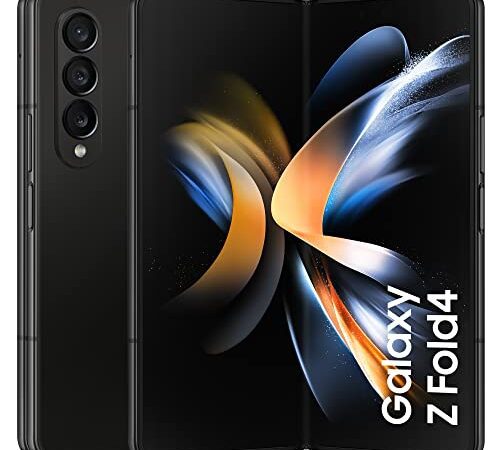 Samsung Galaxy Z Fold4 5G Mobiltelefon ohne SIM-Karte Android Klapp-Smartphone 256 GB, Phantom Black, inkl. 36 Monate Herstellergarantie [Exklusiv bei Amazon]