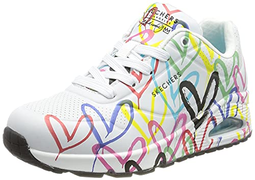 Skechers Damen Sneakers, Weiß, 38 EU