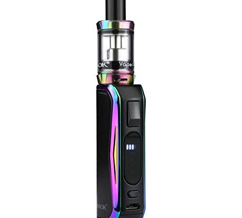 SMOK Priv N19 Kit 1200 mAh (30 W), mit Vape Pen Nord 19 Tank 2 ml, Riccardo e-Zigarette, 7-color/black, 132 g