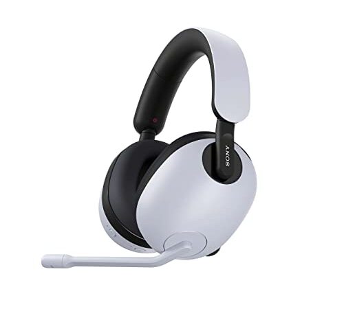 Sony INZONE H7 Wireless Gaming Headset - 360 Spatial Sound für Gaming - 40 Stunden Akkulaufzeit - Hochwertiges Boom-Mikrofon - Bluetooth für Anrufe - PC/PS5