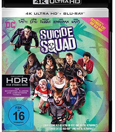 Suicide Squad inkl. Blu-ray Extended Cut (4K Ultra-HD + 2D-Blu-ray) (2-Disc Version) [Blu-ray]