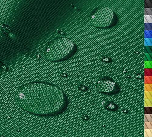 1buy3 "Discovery Wasserdichter Polyester Stoff | 3040 mm Wassersäule | Farbe 13 | Dunkelgrün | Polyester Stoff 160cm breit Meterware wasserdicht Outdoor extrem reissfest