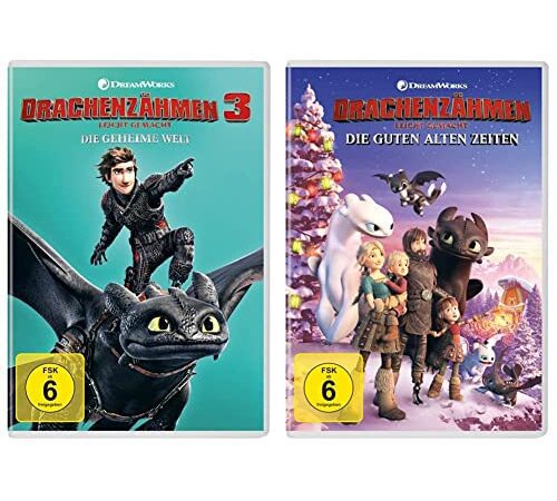 Drachenzähmen leicht gemacht 3: Die geheime Welt & Drachenzähmen leicht gemacht: Die guten alten Zeiten