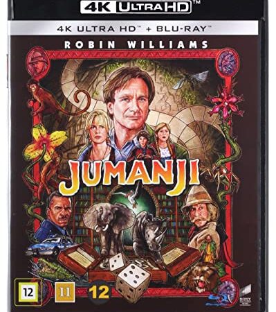 Jumanji [4K Ultra HD+Blu-Ray] Robin Williams (Import, Deutscher Ton)