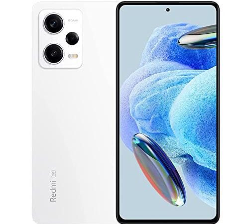 Xiaomi Redmi Note 12 Pro 5G 128GB Handy, weiß, Polar White, Android 12, Dual SIM